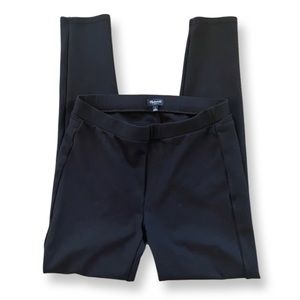 Madewell Black Pieced Ponte Leggings Size 4